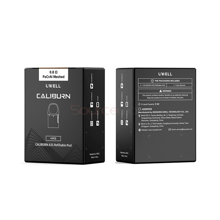 کارتریج کالیبرن ای 3 یوول UWELL Caliburn A3 Pod